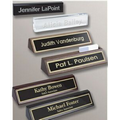 Black Acrylic Name Plate (2"x10"x1")